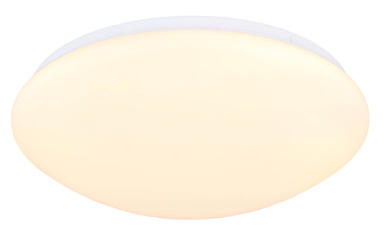Globo Gwendolin LED Deckenleuchte 18W Warmweiß Weiß, Metall Memoryfunktion Ø38cm 4167-18D