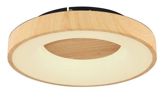 Globo Jolli LED Deckenleuchte 31,5W CCT Schwarz, Metall Fernbedienung Nachtlicht Ø40cm 41758-30