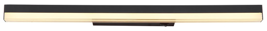 Globo Sallo LED Wandleuchte 12W CCT Schwarz Matt, Metall 4cm 41926B
