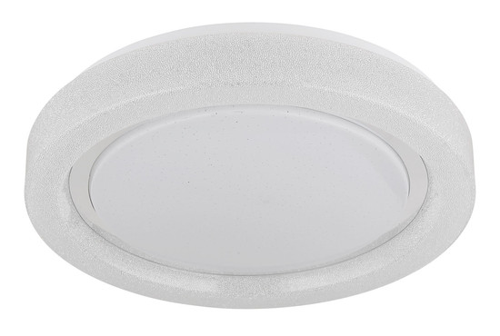 Globo Marcia LED Deckenleuchte 24W Neutralweiß Weiß, Metall Ø38cm 48293-24R