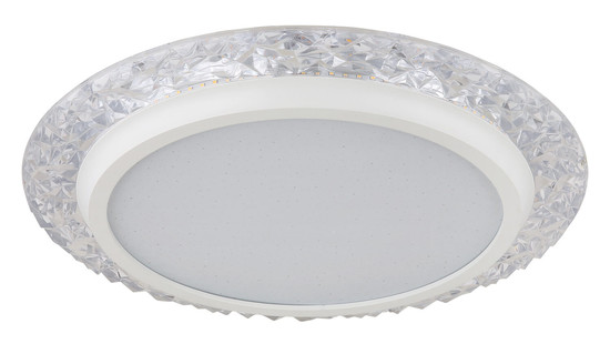 Globo Abigail LED Deckenleuchte 22W Warmweiß Weiß Matt, Metall Ø40cm 48294-22