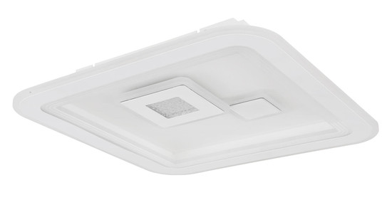 Globo Valeria LED Deckenleuchte 40W CCT Weiß, Metall Fernbedienung Nachtlicht Memoryfunktion 7,4cm 48455-40
