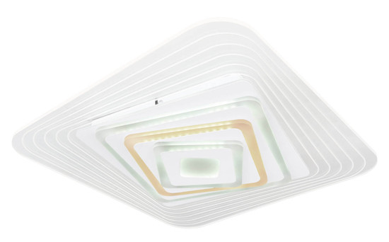 Globo Jocelyn LED Deckenleuchte 40W CCT Weiß, Metall Fernbedienung Nachtlicht Memoryfunktion 6,5cm 48545SH