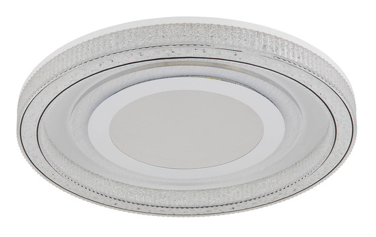 Globo Alsuna LED Deckenleuchte 48W CCT Weiß Matt, Metall Fernbedienung Nachtlicht Memoryfunktion Ø48cm 48557-48W