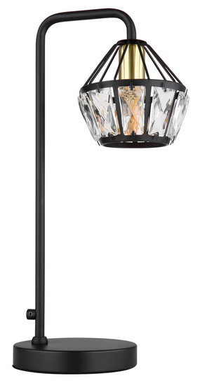 Globo Lois E14 Tischleuchte 40W Schwarz Matt, Metall Ø12,5cm 54359T