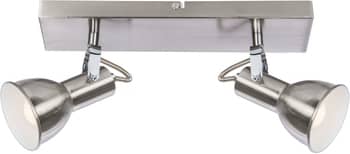 Globo 54642-2 Fargo Deckenleuchte 2xE14 Nickel matt