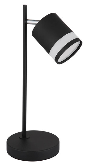 Globo Lucero GX53 Tischleuchte 7W Warmweiß Schwarz Matt, Metall Ø8,2cm 57852T