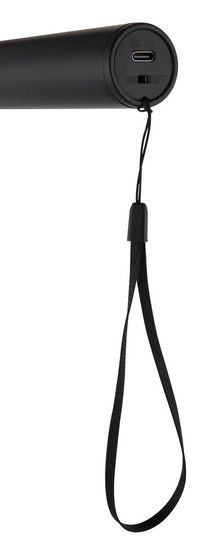 Globo Milan LED Tischleuchte 8W CCT Schwarz Matt Memoryfunktion Ø2,5cm 58472S