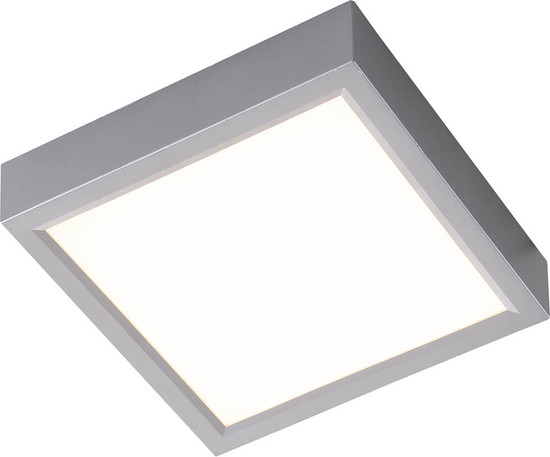 Globo Puccy LED Deckenleuchte 10W Silberfarben 3,6cm 61041744