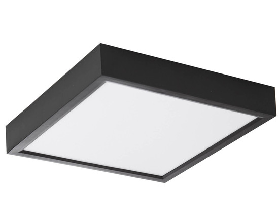 Globo Puccy LED Deckenleuchte 20W Schwarz 3,6cm 61043008