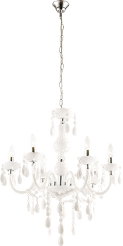 Globo 63113-6 Cuimbra I Hängeleuchte 6xE14 Weiss