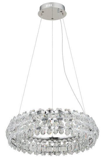 Globo Diann LED Hängeleuchte 50W Neutralweiß Verchromt, Metall Ø60cm 64140H