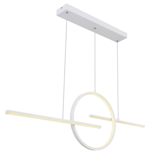 Globo Barral LED Hängeleuchte 50W CCT Weiß, Metall Fernbedienung Nachtlicht Memoryfunktion Ø38,3cm 67121-50W