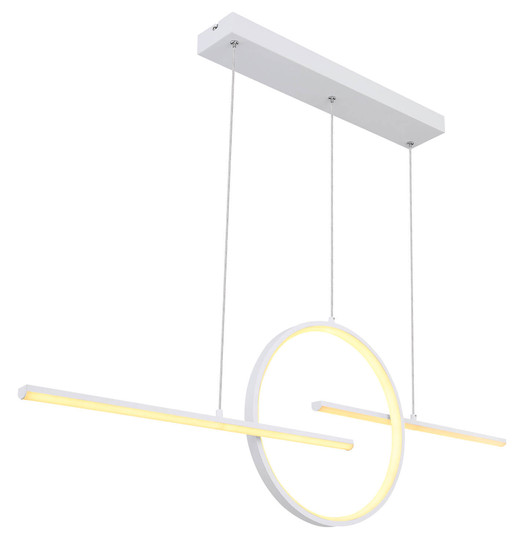 Globo Barral LED Hängeleuchte 50W CCT Weiß, Metall Fernbedienung Nachtlicht Memoryfunktion Ø38,3cm 67121-50W