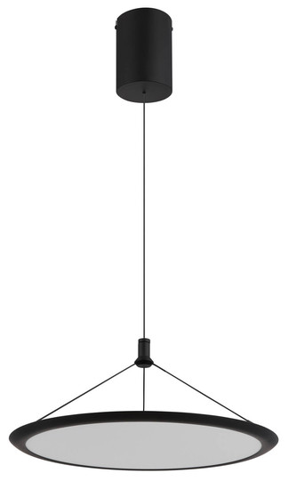 Globo Suna LED Hängeleuchte 30W Warmweiß Schwarz Matt, Metall Ø50,8cm 67319