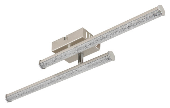 Globo Kirina LED Deckenleuchte 12W Neutralweiß Nickel Matt 8,4cm 67346-12