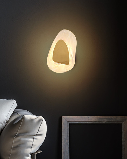 Globo Dorsey LED Wandleuchte 9W Warmweiß Messingfarben Matt, Metall 31,5cm 78411M
