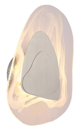 Globo Dorsey LED Wandleuchte 9W Warmweiß Nickel Matt, Metall 31,5cm 78411N