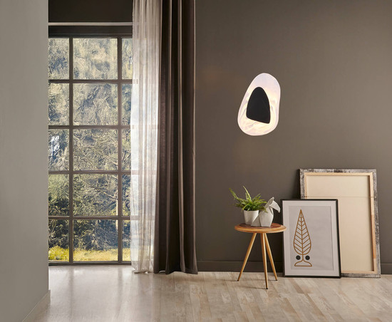 Globo Dorsey LED Wandleuchte 9W Warmweiß Schwarz Matt, Metall 31,5cm 78411S