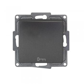 Gunsan Visage Taster Schlüssel Unterputz Dunkelsilber