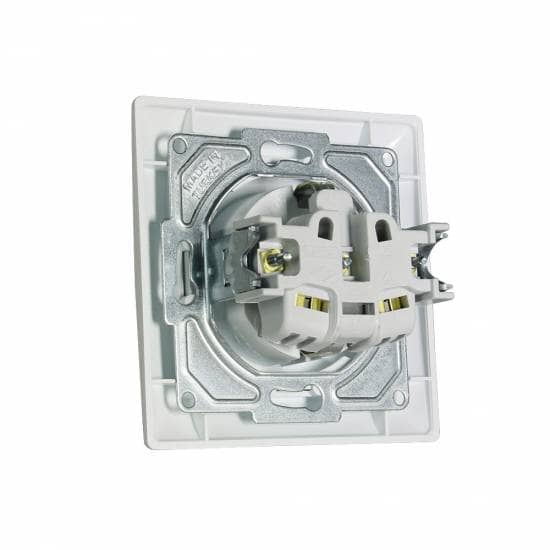 12er- Pack Gunsan Visage Steckdose Unterputz Weiss