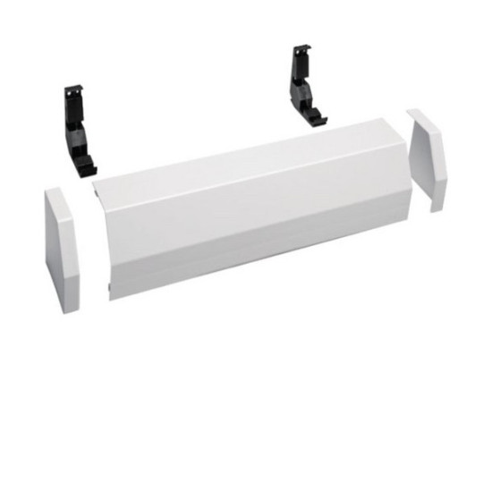 Hager FZ142 Kabelrangierkanal für Feldverteiler, 2feldig, RAL9010