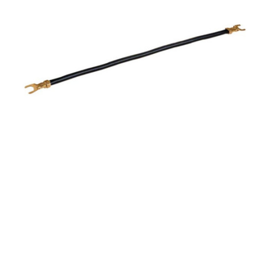 Hager K67G Kabelbrücke NYAF 6 mm², 250mm lang, Gabel, Farbe schwarz