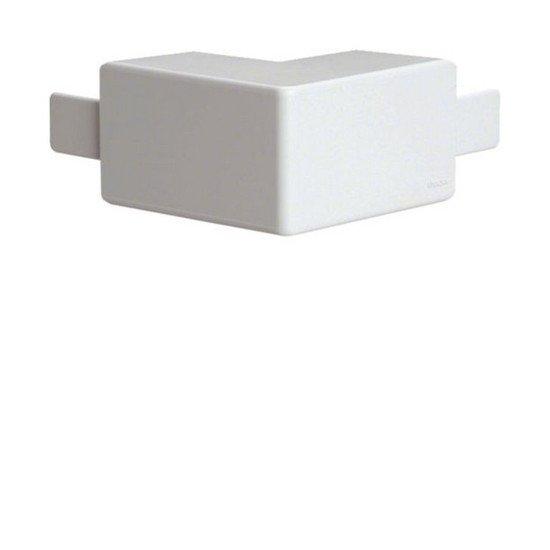 Hager LF4004039016 Außeneck halogenfrei zu Leitungsführungskanal LF 40x40mm verkehrsweiß