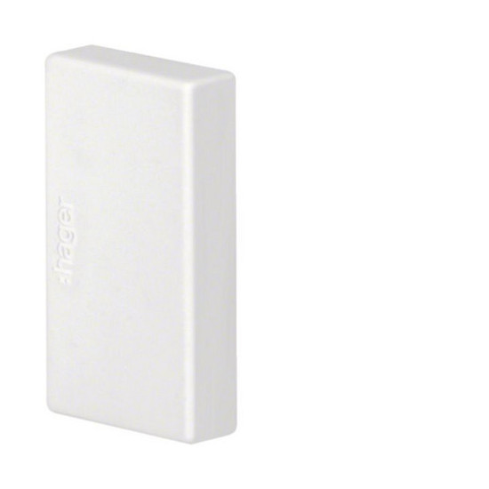 Hager LFF2003569016 Endstück schnittkaschierend halogenfrei zu LF/LFF 20x33mm verkehrsweiß