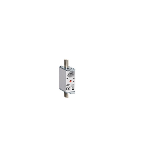 Hager LNH0025M NH-Sicherungseinsatz NH000 gG AC500V 25A Kombi-Melder mit Metall-Grifflasche