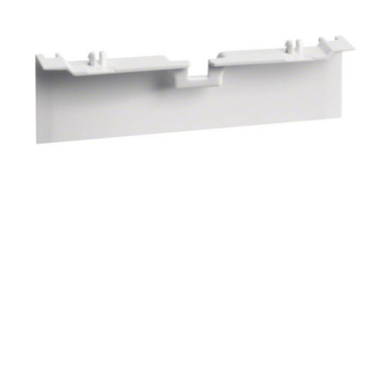 Hager SL20080A9016 Geräteträgerschürze für Geräteträger zu SL 20x80mm verkehrsweiß