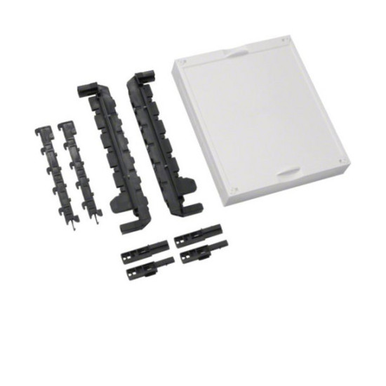 Hager UE21A0 Baustein, universN, 300x250mm, für Sammelschienensystem 40mm, 5 polig waagerecht