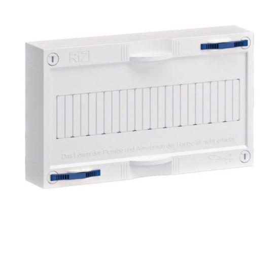Hager ZU63EA Abdeckung, univ.Z, 150mm, geschlossen, plombierbar, RfZ Abd. für eHz Zusatzanw.