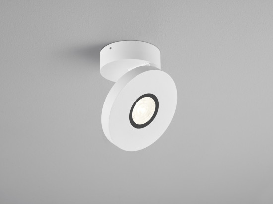 Helestra GOTO LED Deckenleuchte 8,5W dimmbar IP54 90Ra Warmweiss Mattweiß 15/2013.07