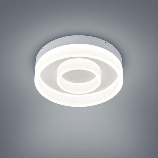 Helestra LIV LED Deckenleuchte 36W dimmbar IP30 90Ra Warmweiss Mattweiß 25/1734.07