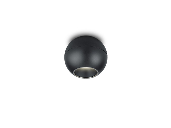 Helestra ETO LED Deckenleuchte 8W dimmbar Warmweiss Schwarz 5-5033.22