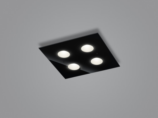 Helestra NOMI LED Deckenleuchte 28W dimmbar Warmweiss Schwarz 5-5058.22