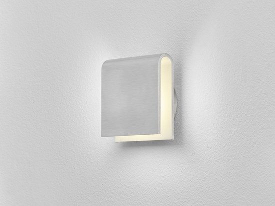 Helestra CANO LED Decken-Einbauleuchte,Wand-Einbauleuchte 9,7W 90Ra Warmweiss Aluminium 8-5047.25
