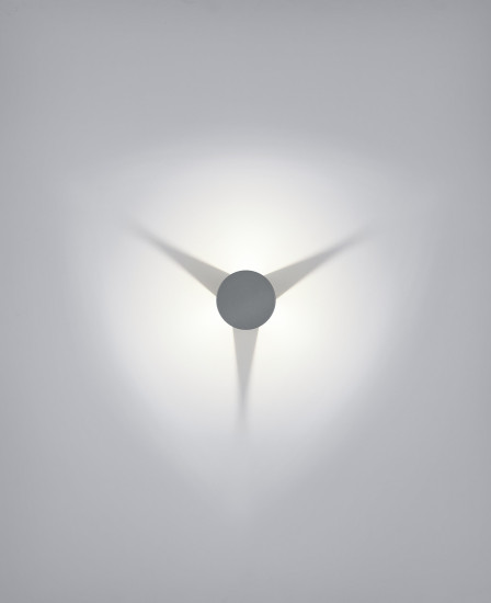 Helestra SKY LED Wandleuchte 18W IP54 90Ra Warmweiss Graphit A382401.93