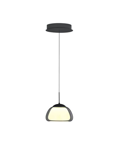 Hell Luxxo LED Pendelleuchte Dimmbar höhenverstellbar Dim to warm + FB Schwarz 20634/1-06