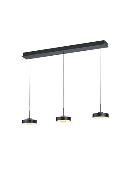 Hell Spencer LED Pendelleuchte 3-fach Warmweiß Dimmbar 60-180cm >90Ra Anthrazit 20682/3-39