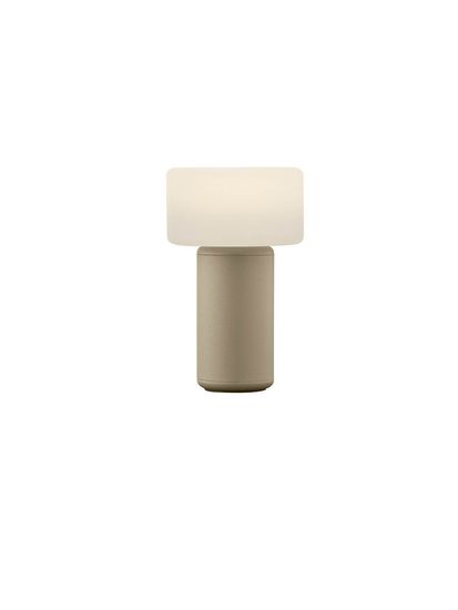 Hell Tiny LED Akkuleuchte Dimmbar USB Sand 50447/1-13