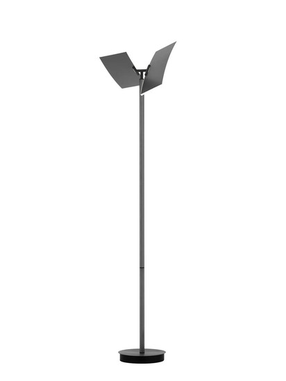Hell Twice LED Stehleuchte steuerbare Lichtfarbe Dimmbar 38cm CCT >90Ra Anthrazit 60568/1-39
