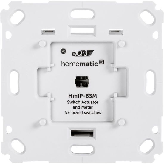 Homematic IP Schalt-Mess-Aktor für Markenschalter HmIP-BSM 142720A0