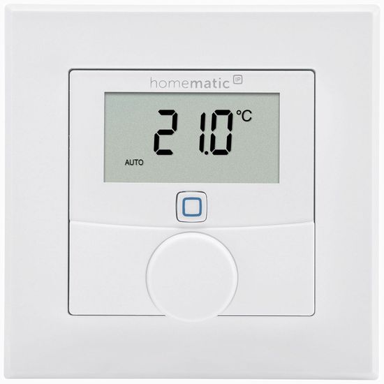 Homematic IP Wandthermostat mit Schaltausgang - für Markenschalter, 24 Volt HmIP-BWTH24 150697A0