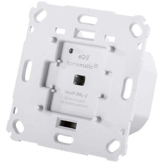 Homematic IP Jalousieaktor, Rollladenaktor für Markenschalter HmIP-BBL 151333A0