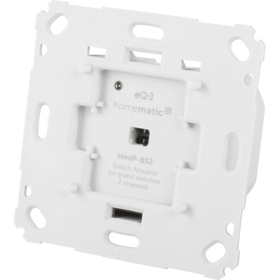 Homematic IP Schaltaktor für Markenschalter - 2-fach HmIP-BS2 156757A0