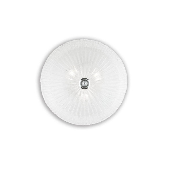 Ideal Lux SHELL Deckenleuchte E27 3-fach ⌀400mm dimmbar Klar 008608