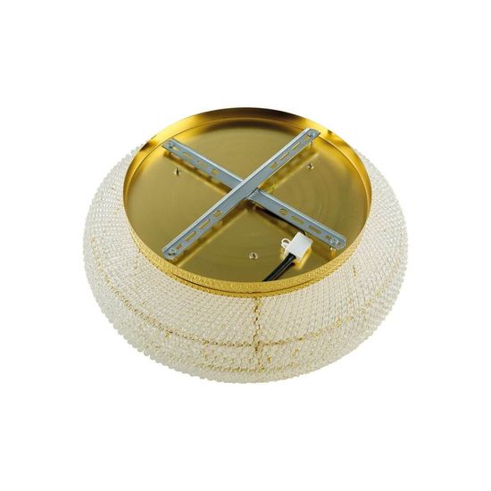 Ideal Lux PASHA Deckenleuchte E14 10-fach ⌀550mm dimmbar Gold 100791