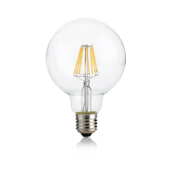 Ideal Lux LAMPADINE E27 Lampe 8W ⌀95mm Klar 101323